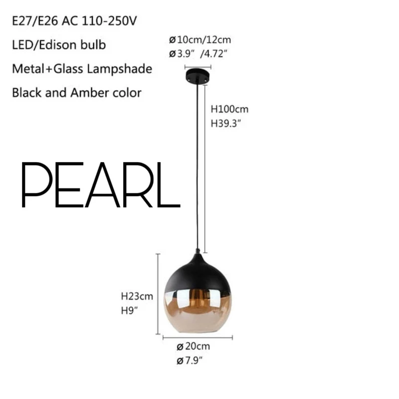 Euroselle Edison Vintage Pendant Lights For Modern Spaces