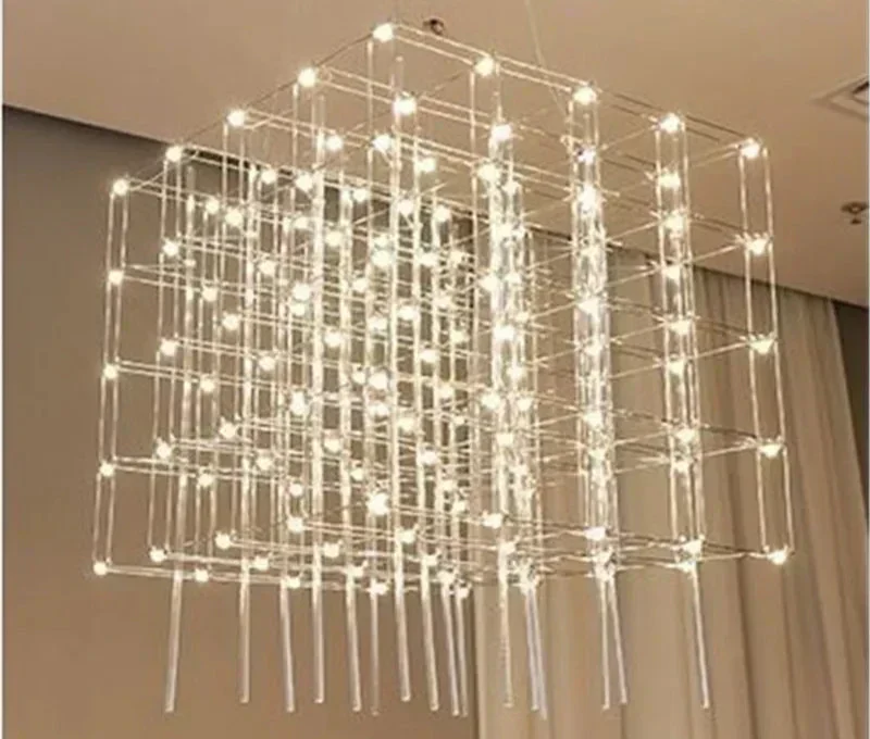 Starlight Rubik's Cube LED Pendant Light For Modern Restaurants And Homes Euroselle