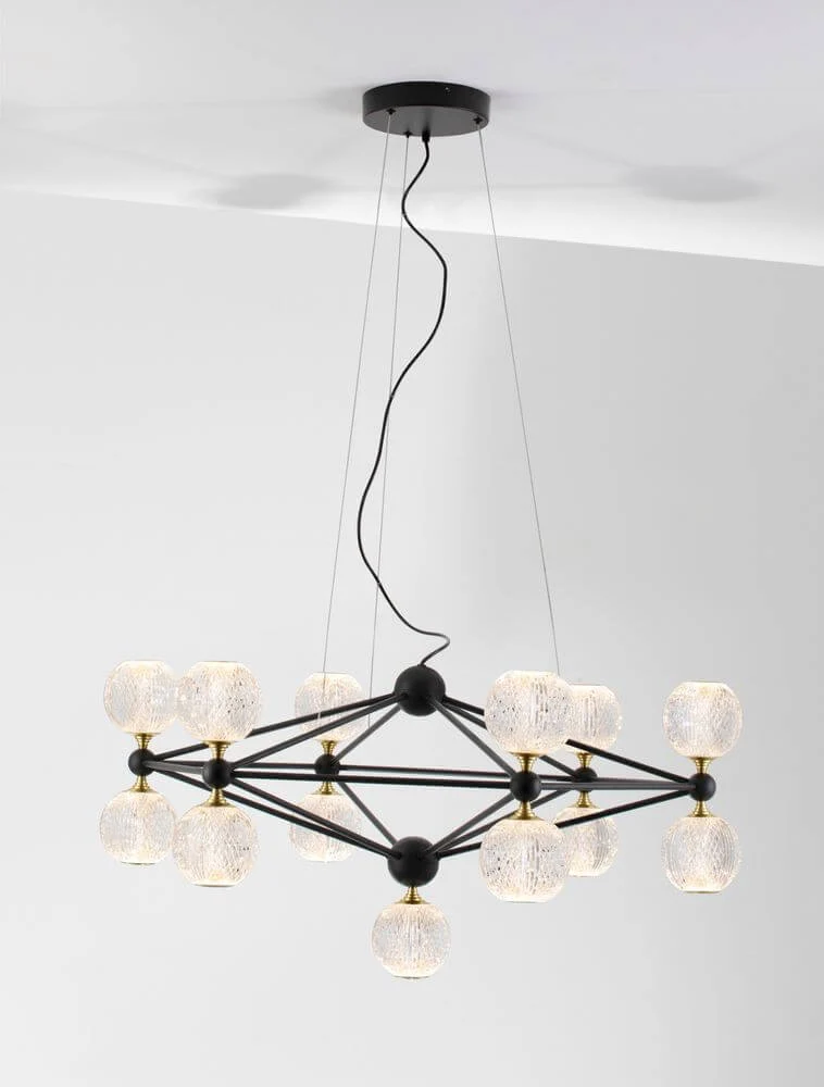 Belinda LED Pendelleuchte Ø 89cm 13-flammig