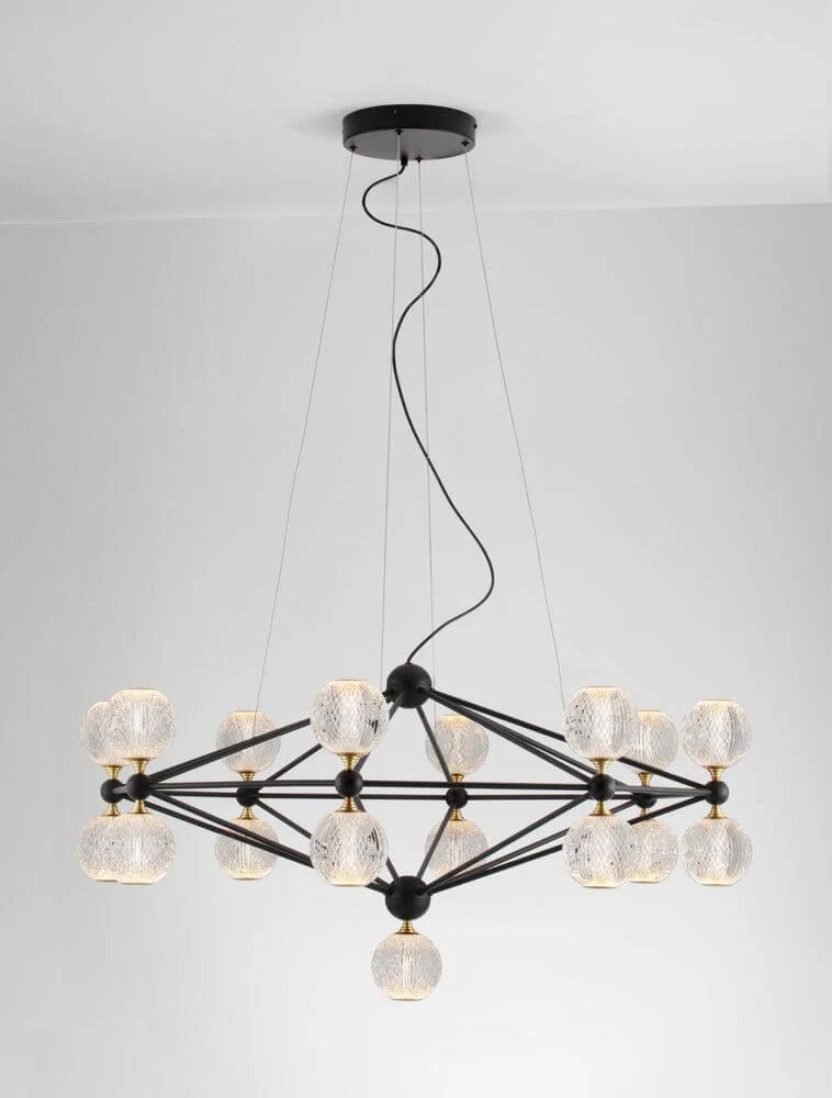 Belinda LED Pendelleuchte Ø 105cm 17-flammig