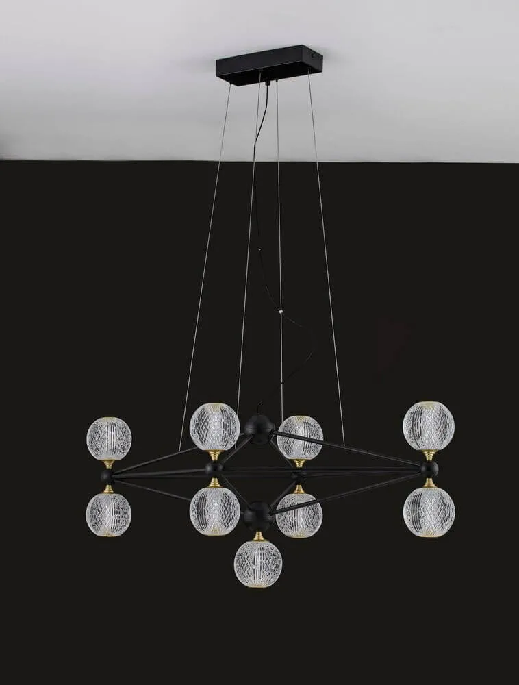 Belinda LED Pendelleuchte 9-flammig