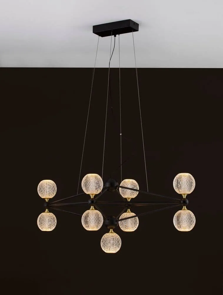 Belinda LED Pendelleuchte 9-flammig