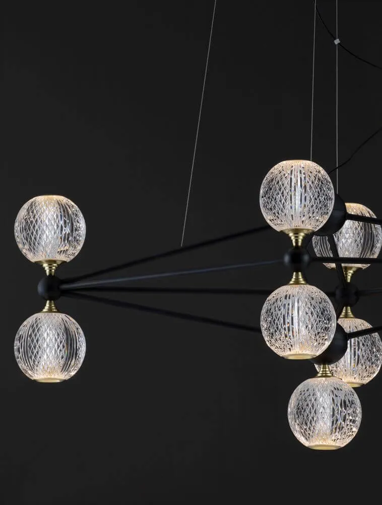 Belinda LED Pendelleuchte 9-flammig