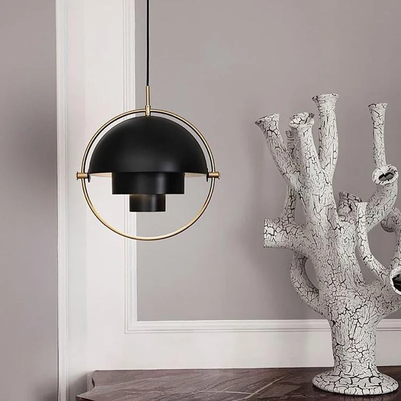 Arielle Nest Layered Shade Pendant Light Euroselle