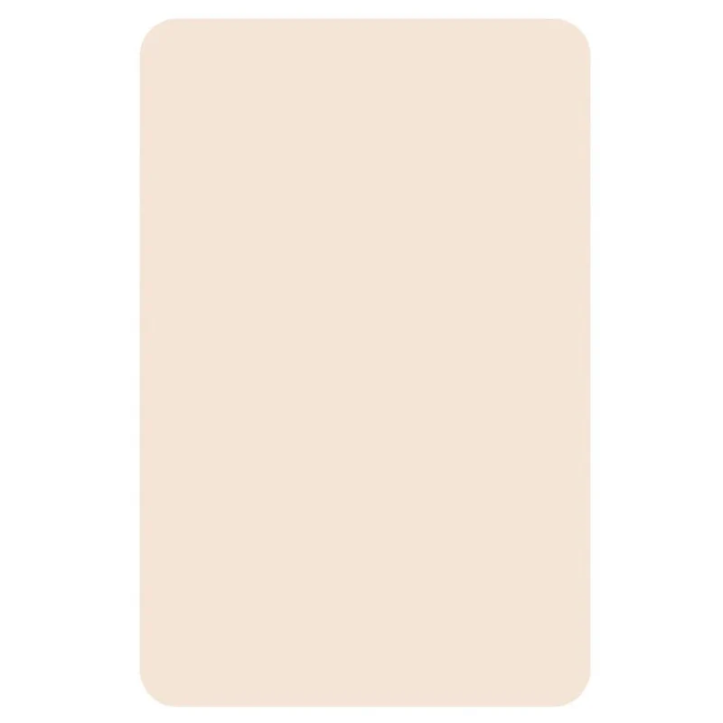 Rechteckiges magnetisches Board in Beige (38 x 58 cm)
