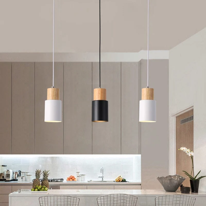 Elsa Handcrafted Oak Pendant Lights From Euroselle