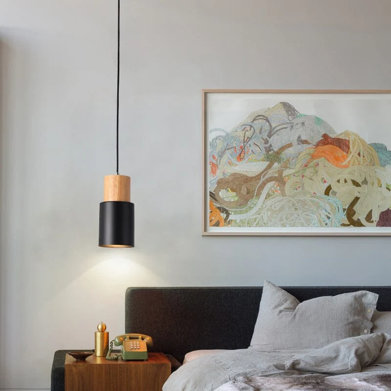 Elsa Handcrafted Oak Pendant Lights From Euroselle
