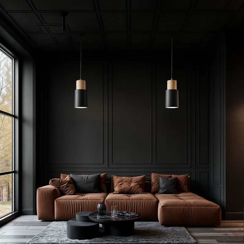 Elsa Handcrafted Oak Pendant Lights From Euroselle