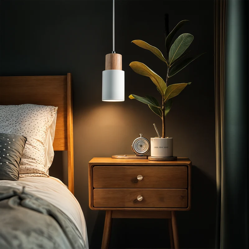 Elsa Handcrafted Oak Pendant Lights From Euroselle