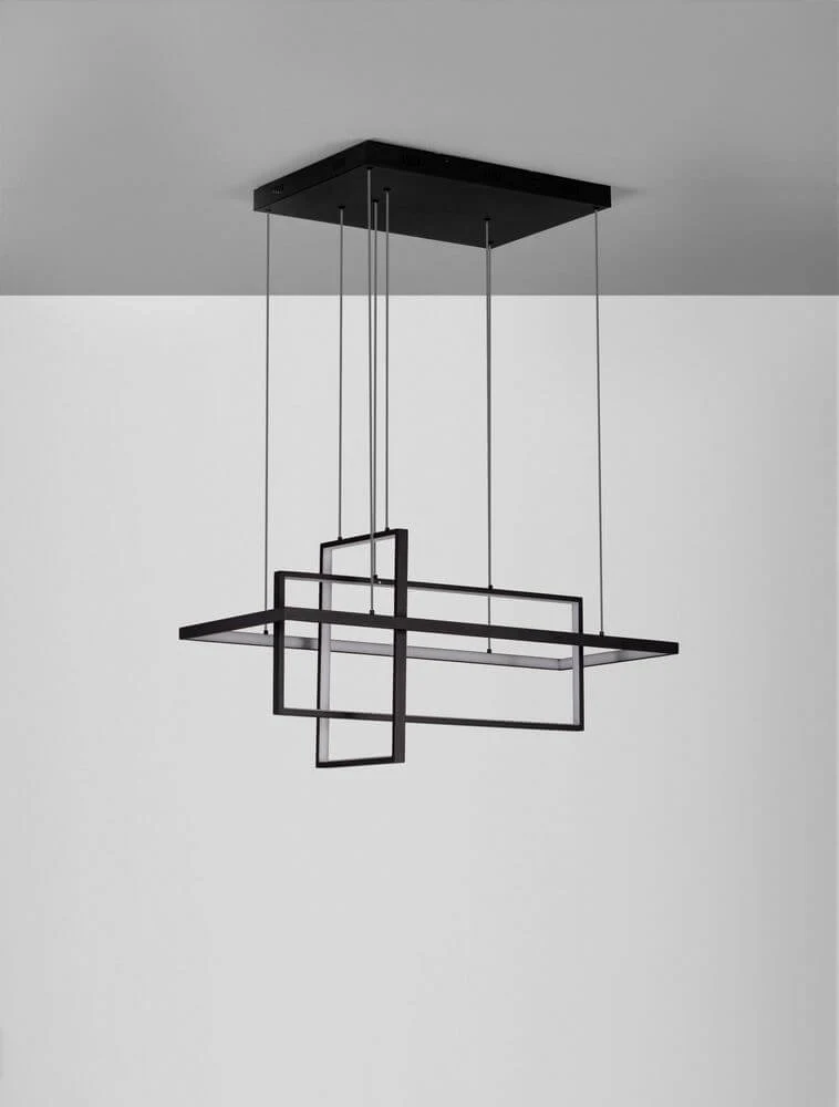 Clea LED Pendelleuchte 2700 3500 5000K Schwarz