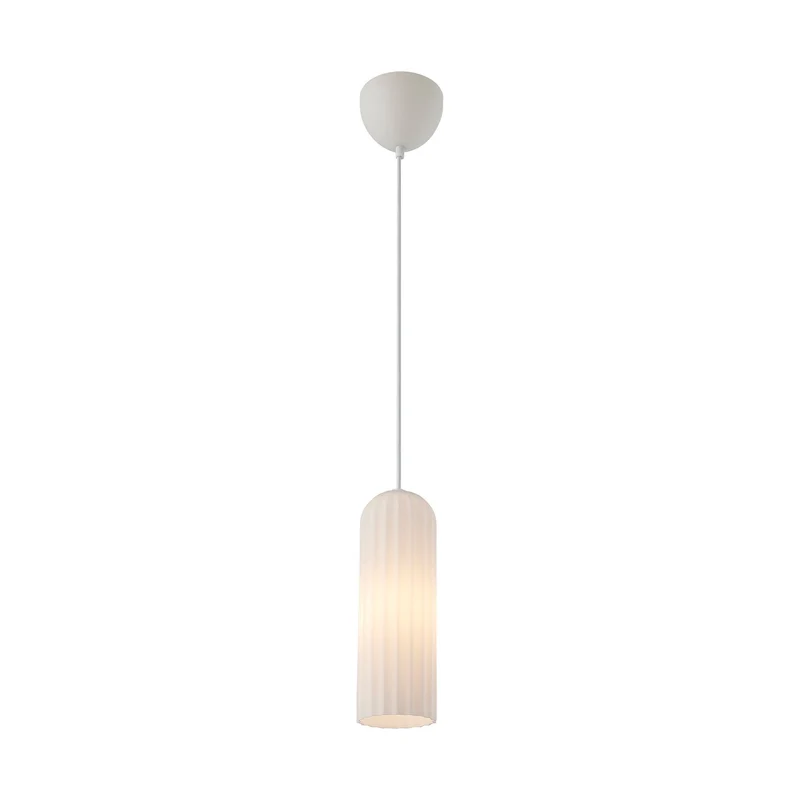 Miella 3 Light Pendant With Fluted Glass By Euroselle