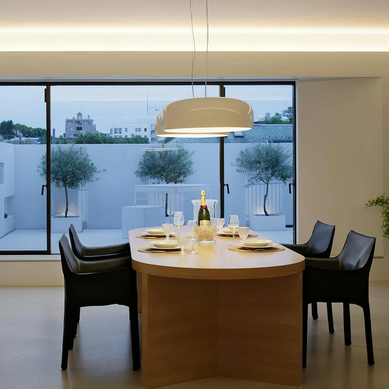Astra Pendant Light From Euroselle With Slim Design And Bright Space Saving Illumination