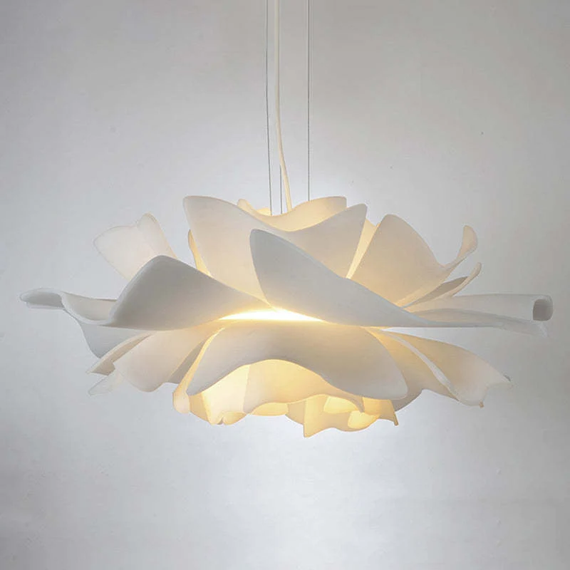 Bella Modern Design Flower Pendant Lamp White Acrylic For Living Room And Bedroom Euroselle