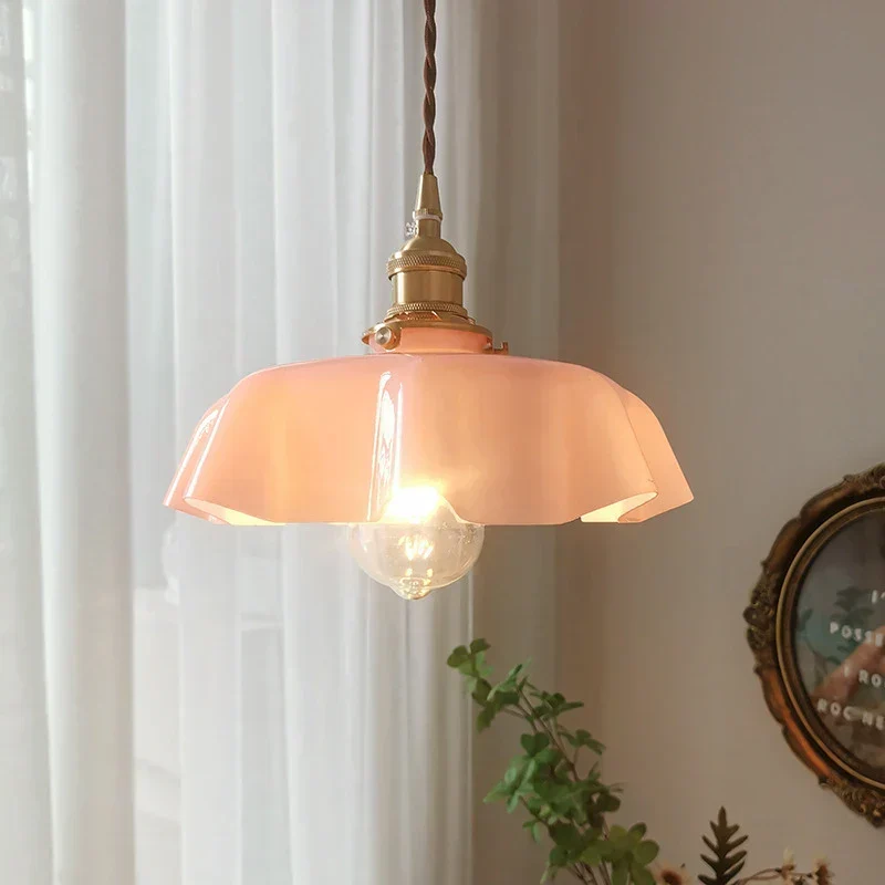FrenchElegance Brass Pendant Lamp Euroselle Collection
