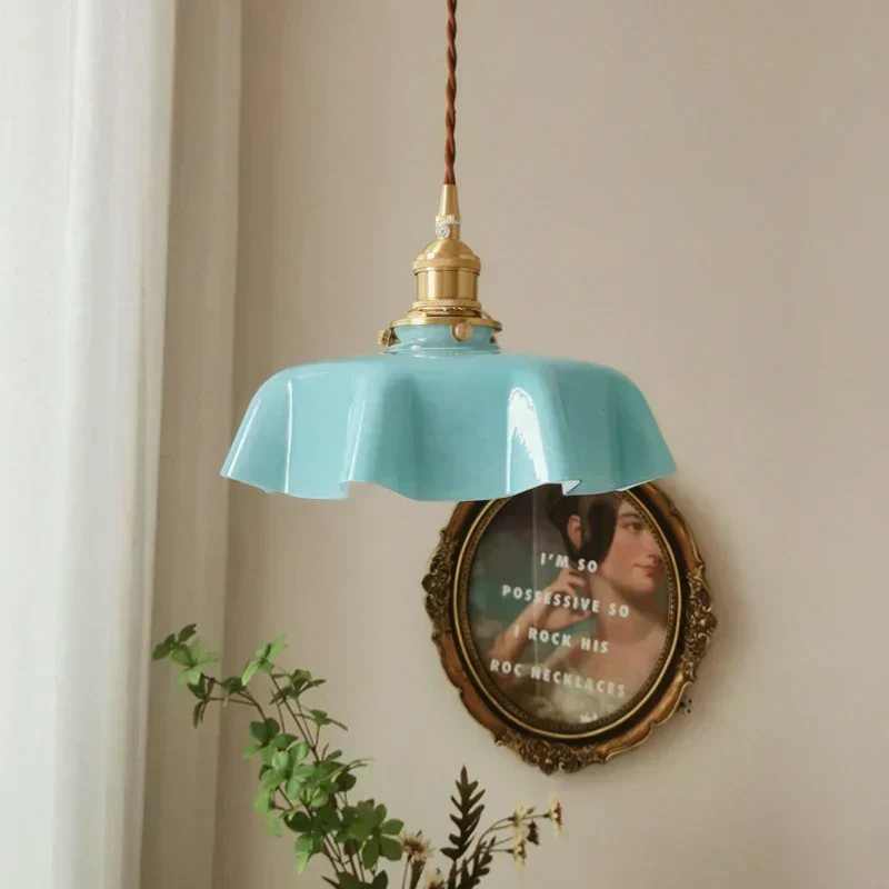 FrenchElegance Brass Pendant Lamp Euroselle Collection