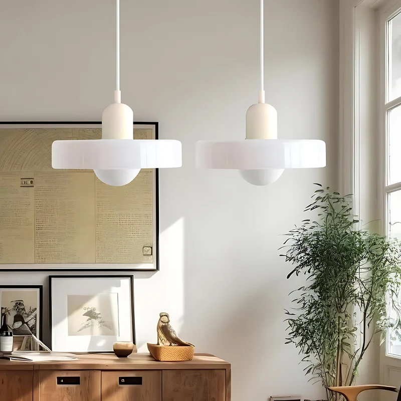 Valora Opal Halo Pendant Ceiling Light In Minimalist Modern Design By Euroselle