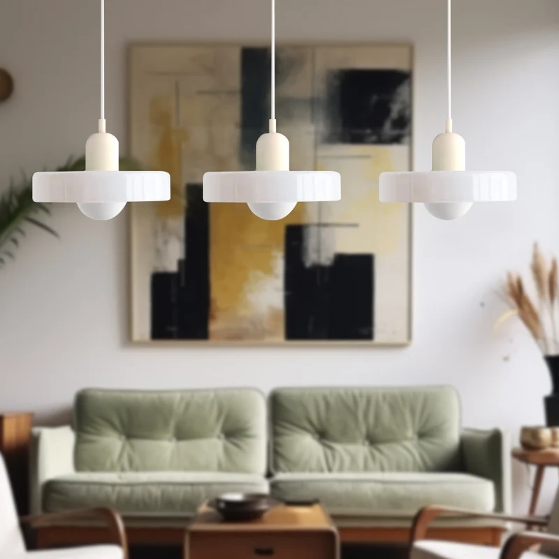 Valora Opal Halo Pendant Ceiling Light In Minimalist Modern Design By Euroselle