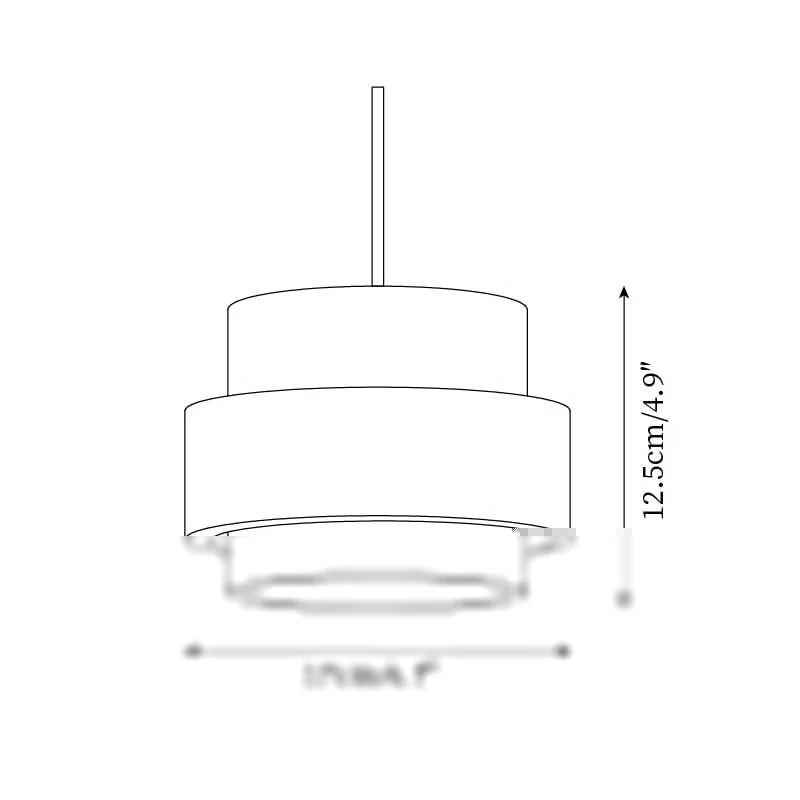 Arvella Cylindrical Travertine Pendant Light Euroselle