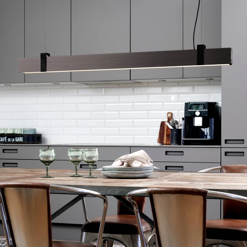 Euroselle Lilt 115 LED MoodMaker Linear Pendant Light