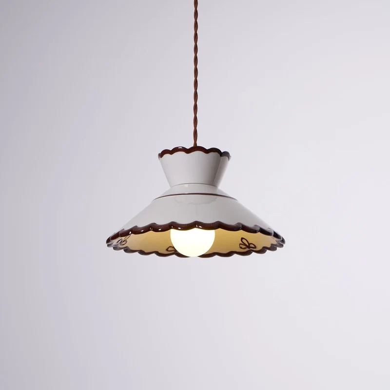 Maris Retro Ceramic Pendant Lights Indoor Lighting By Euroselle