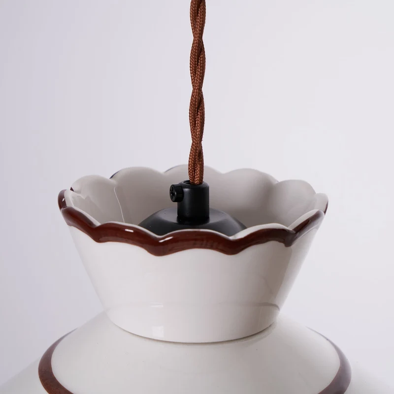 Maris Retro Ceramic Pendant Lights Indoor Lighting By Euroselle