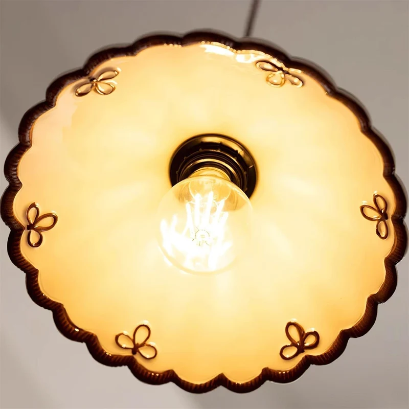 Maris Retro Ceramic Pendant Lights Indoor Lighting By Euroselle