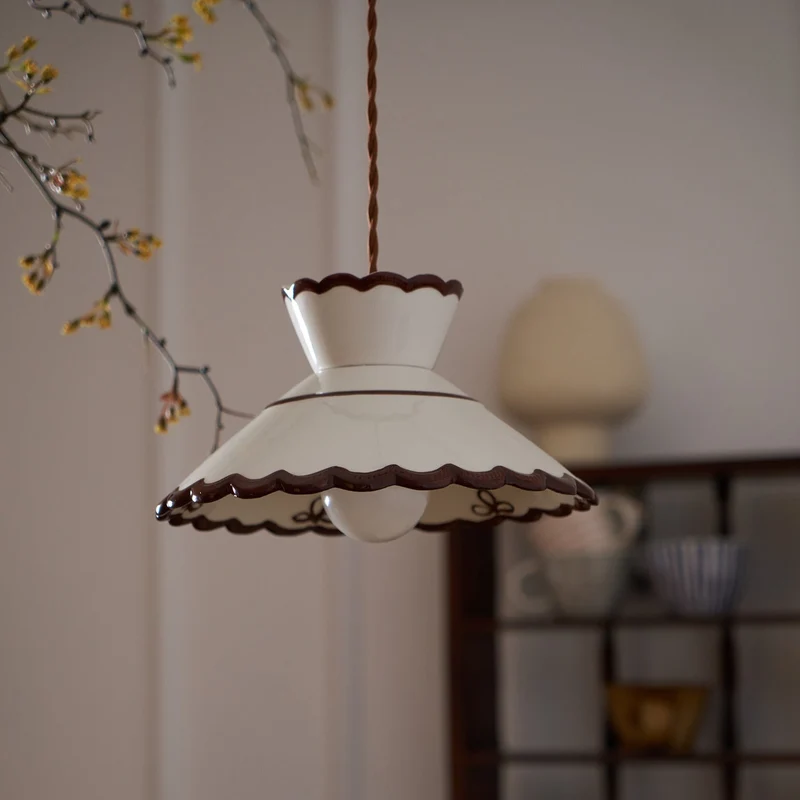 Maris Retro Ceramic Pendant Lights Indoor Lighting By Euroselle