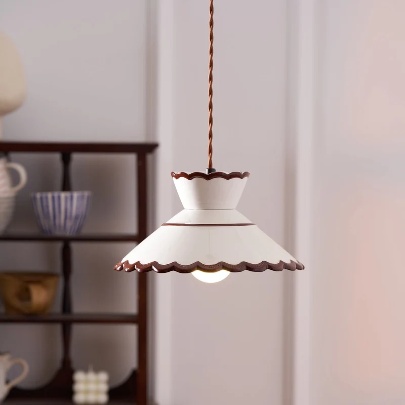 Maris Retro Ceramic Pendant Lights Indoor Lighting By Euroselle