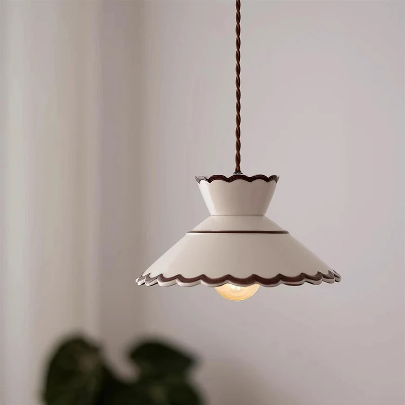 Maris Retro Ceramic Pendant Lights Indoor Lighting By Euroselle
