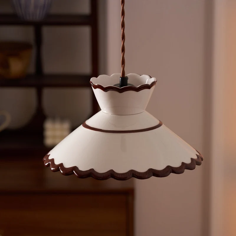Maris Retro Ceramic Pendant Lights Indoor Lighting By Euroselle