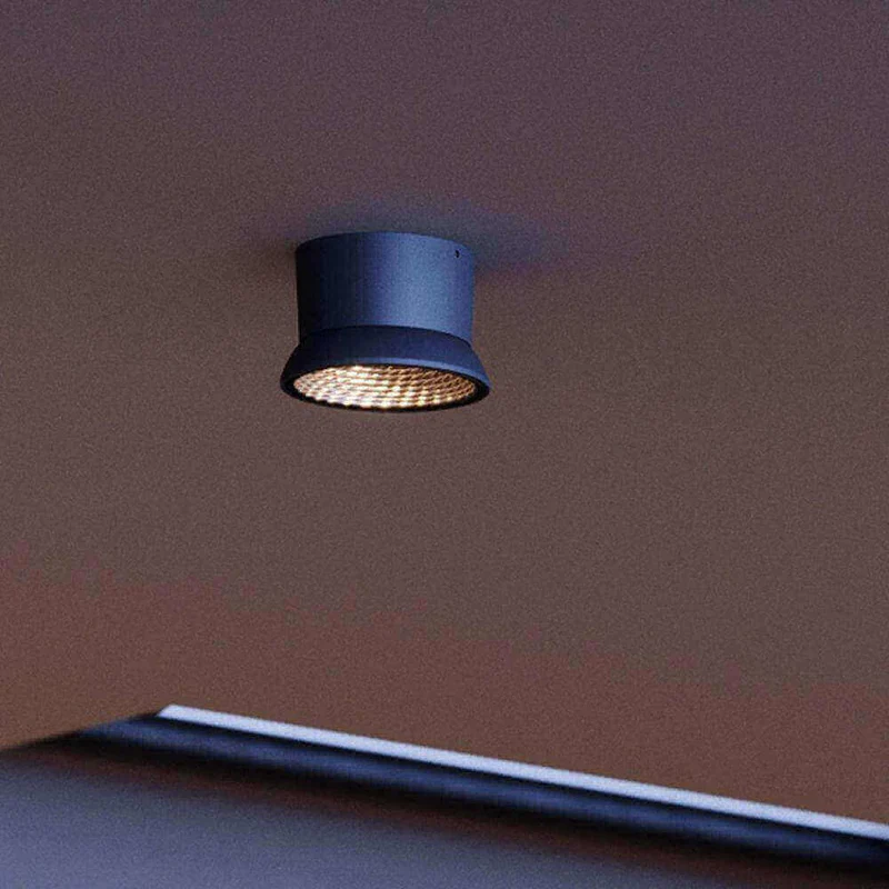 s.luce Santa Out LED Außen-Deckenleuchte IP65 drehbar