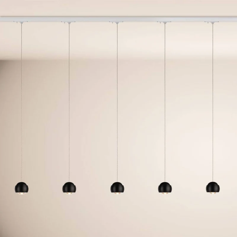s.luce Beam LED Hängelampe 1-Phasen-Schienensystem Mitteleinspeiser