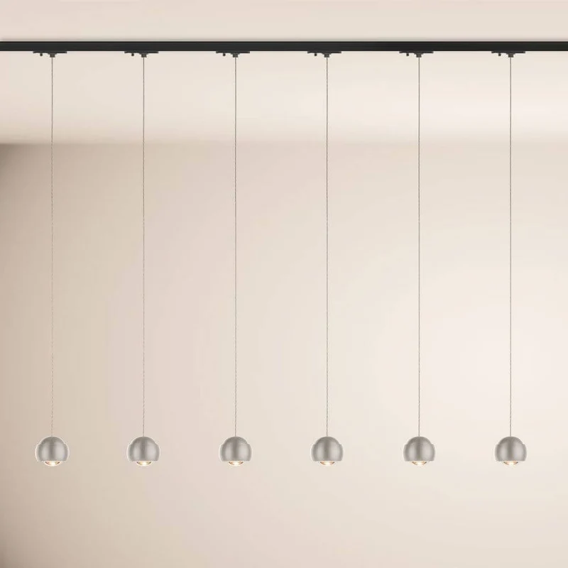 s.luce Beam LED Hängelampe 1-Phasen-Schienensystem Mitteleinspeiser