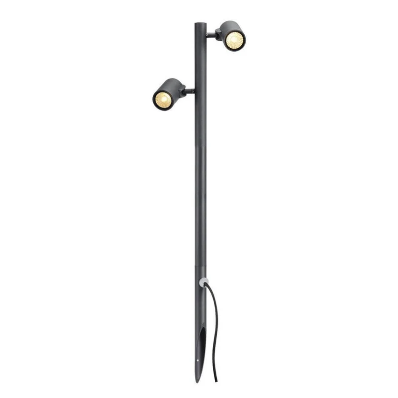Gunnsy LED Leuchtenkopf Double Spot Anthrazit 8W 3000K