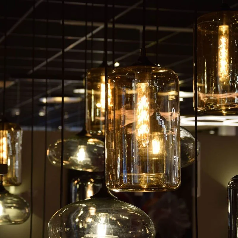 s.luce Cruet Low Esstisch-Hängeleuchte 2 bis 5-flammig 160cm