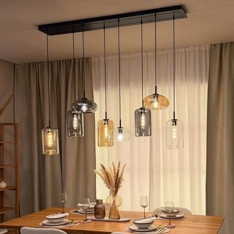 s.luce Cruet Up Esszimmer-Hängelampe 2 bis 5-flammig 160cm