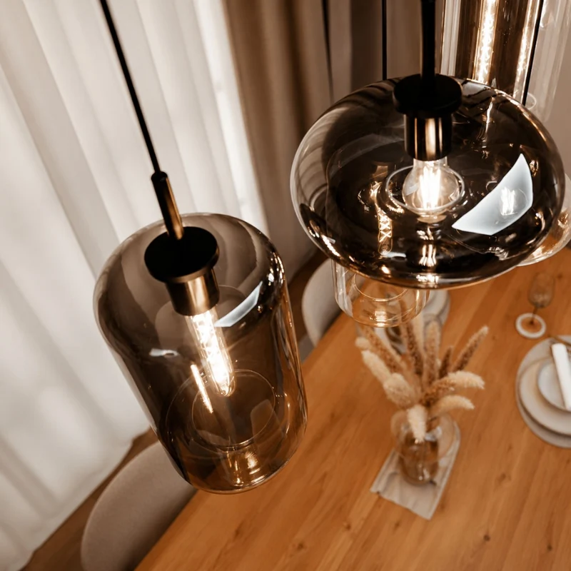 s.luce Cruet Up Esszimmer-Hängelampe 2 bis 5-flammig 160cm
