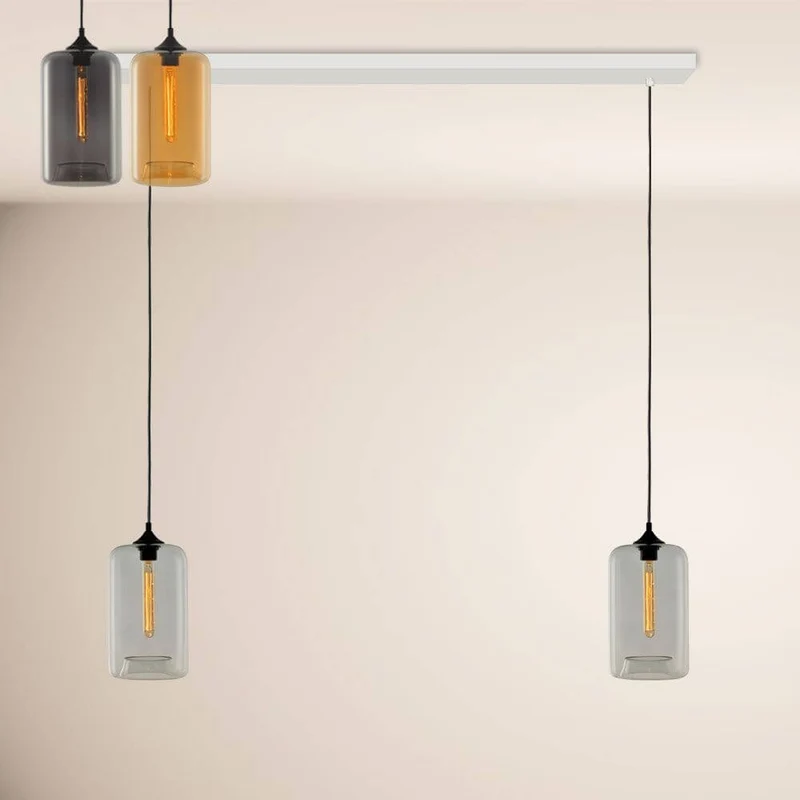 s.luce Cruet Low Esstisch-Pendellampe 2 bis 5-flammig 120cm