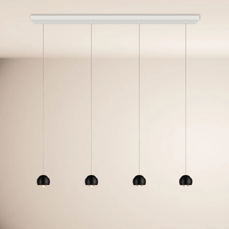 s.luce Beam LED Esstisch-Pendelleuchte Balken 120cm