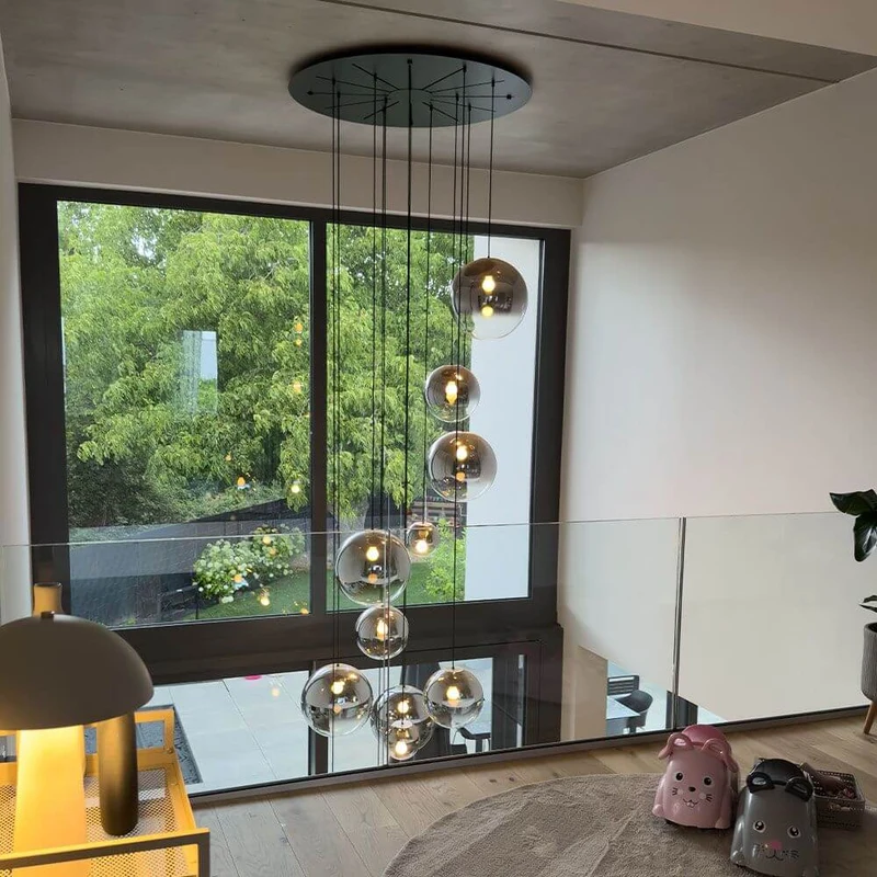 s.luce Orb Galerieleuchte 12-flammig Modular