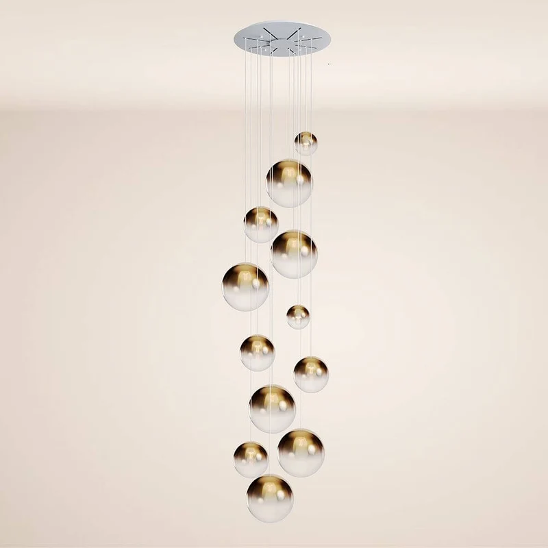 s.luce Orb Galerieleuchte 12-flammig Modular