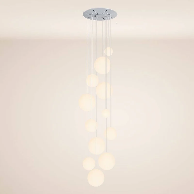 s.luce Orb Galerieleuchte 12-flammig Modular