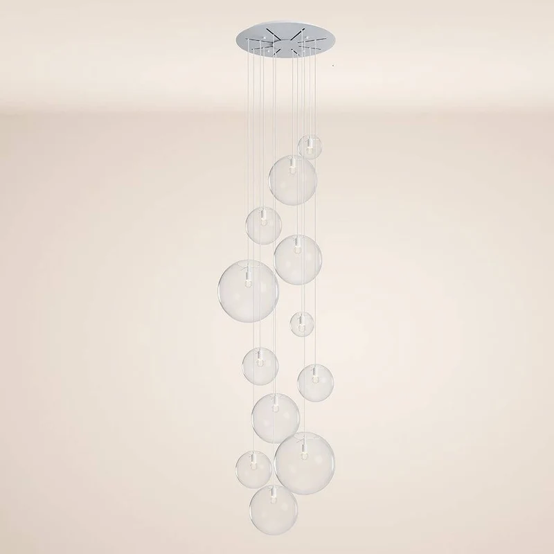 s.luce Orb Galerieleuchte 12-flammig Modular