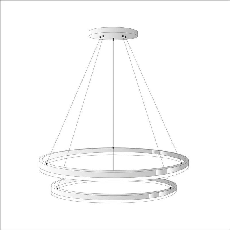 s.luce Ring Umbau zentrisch (ohne LED-Ringe)