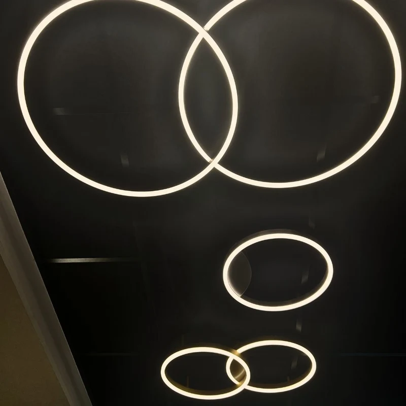 s.luce Ring LED Deckenleuchte 2-flammig