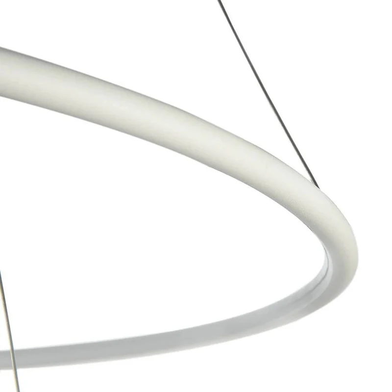 Nola LED Hängeleuchte Metall Weiß