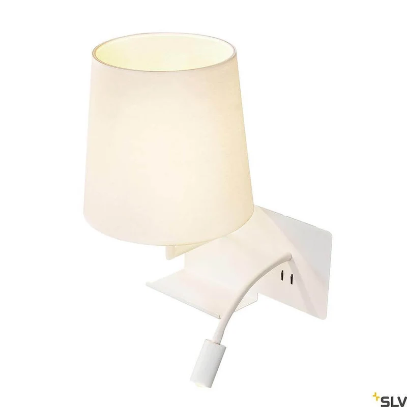 Somnila Flex LED Wandaufbauleuchte Weiß inkl. USB