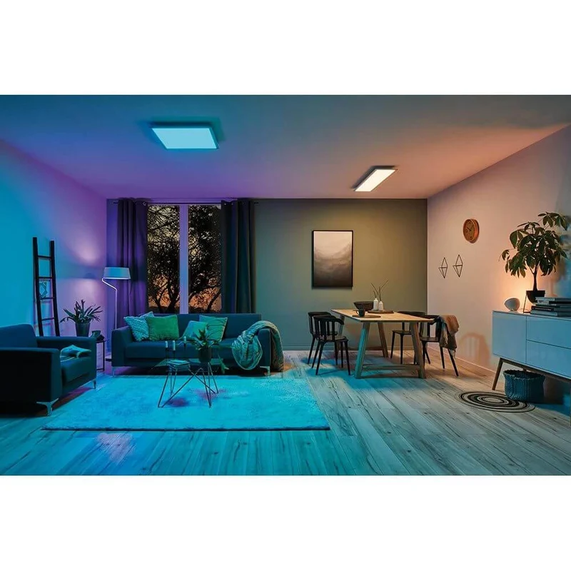 LED Panel Smart Home Zigbee Amaris Eckig RGBW Dimmbar