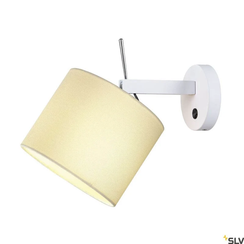 Fenda Wandlampe E27 Weiß (ohne Schirm)