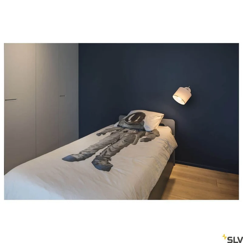 Fenda Wandlampe E27 Weiß (ohne Schirm)